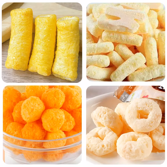 Attrezzature per la produzione di snack ampliate